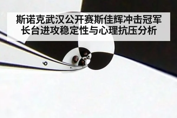 斯诺克武汉公开赛斯佳辉冲击冠军长台进攻稳定性与心理抗压分析